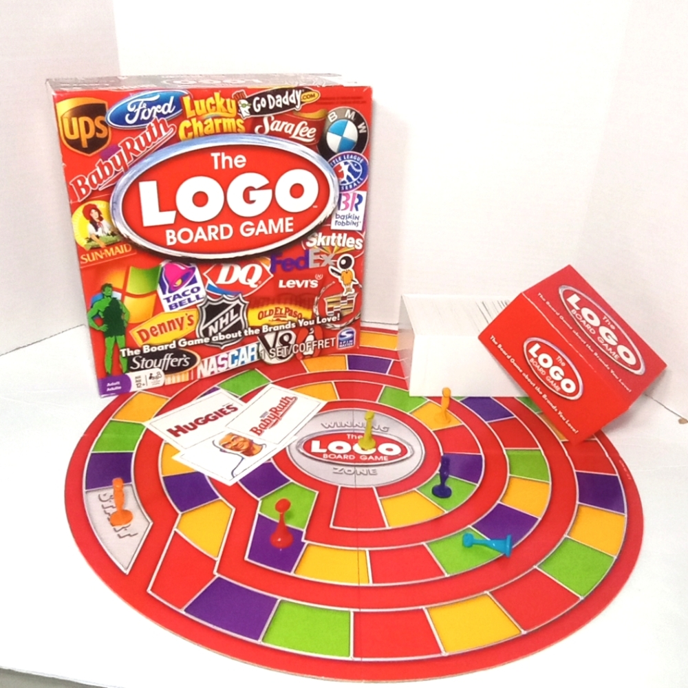 The Logo Board Game Baskin Robbins/Taco Bell/UPS Colorful Edition